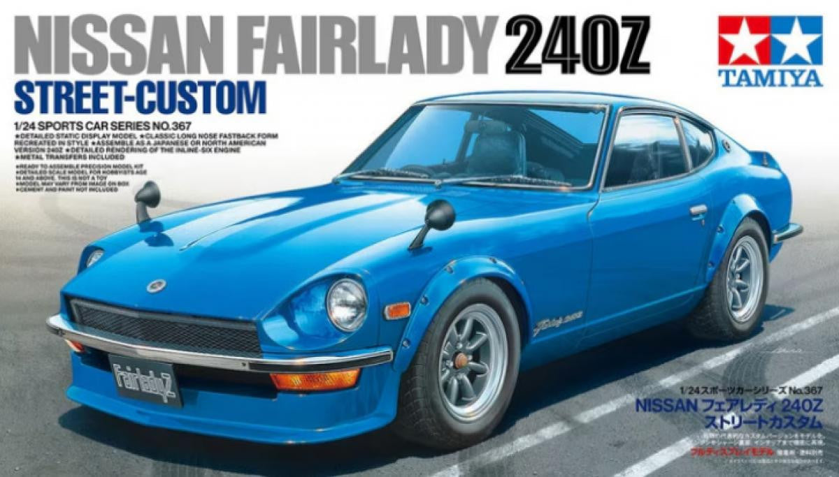 Tamiya 1/24 Nissan Fairlady 240Z Street-Custom 24367